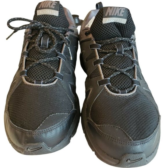 Nike Mens 516864-001 Air Alvord 10 Round Toe Black Athletic Running Shoes Sz 13 main image 4